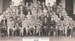 COLLEGE MODERNE LECLERC SIDI BEL ABBES 1955 3 EME